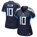 Brandon Allen Tennessee Titans Nike Women's Team Game Jersey -  Navy