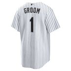 Chicago White Sox Nike #1 Groom Home Replica Jersey - White