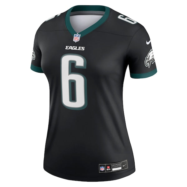 DeVonta Smith Philadelphia Eagles Nike Women's Legend Jersey - Black