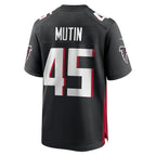 Donavan Mutin Atlanta Falcons Nike  Game Jersey -  Black
