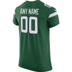 New York Jets Nike Vapor Untouchable Elite Custom Jersey - Gotham Green