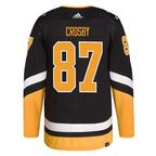 Sidney Crosby Pittsburgh Penguins adidas Alternate Primegreen Authentic Player Jersey - Black