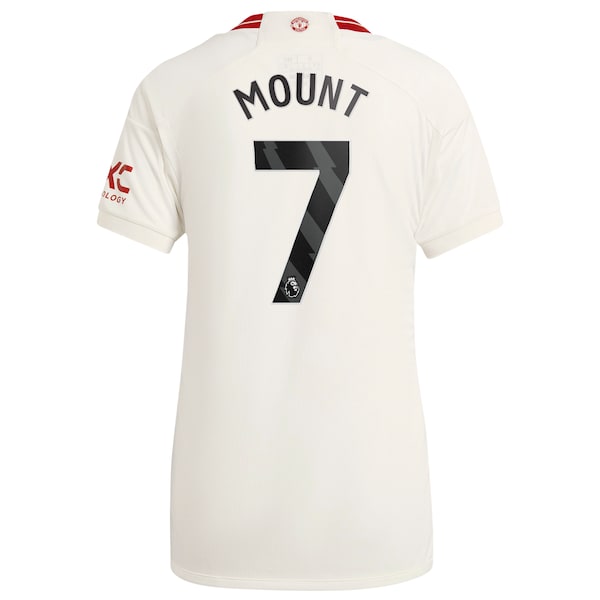 Mason Mount Manchester United adidas 2023/24 Third Replica Player Jersey - White