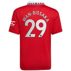 Aaron Wan-Bissaka Manchester United adidas Youth 2022/23 Home Replica Player Jersey - Red