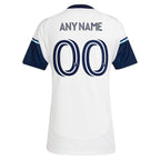 Vancouver Whitecaps FC adidas Women's 2025 The Peak Replica Custom Jersey - White