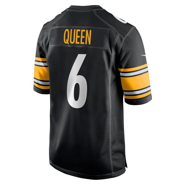 Patrick Queen Pittsburgh Steelers Nike  Game Jersey -  Black