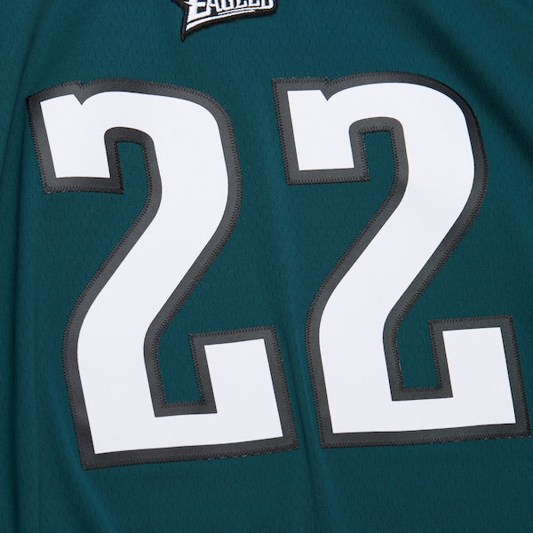 Duce Staley Philadelphia Eagles  2002 Legacy Replica Jersey - Midnight Green