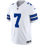 Trevon Diggs Dallas Cowboys Nike Vapor F.U.S.E. Limited Jersey - White/Navy