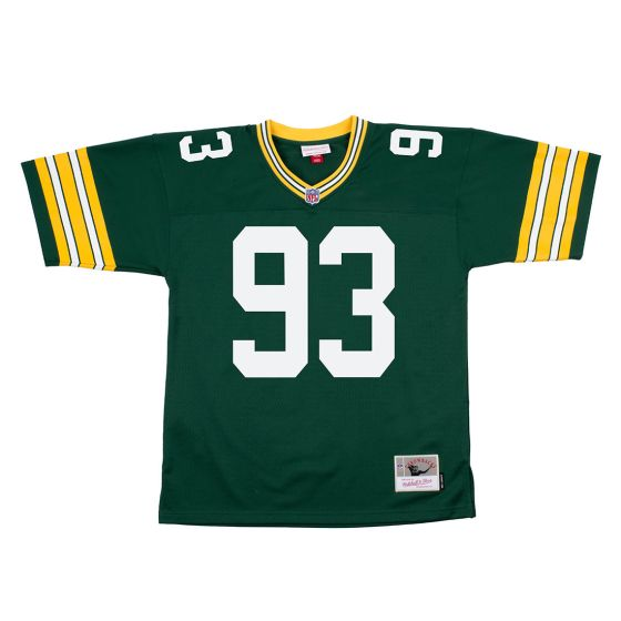 Gilbert Brown Green Bay Packers  Authentic Throwback Retired Player Jersey - Green