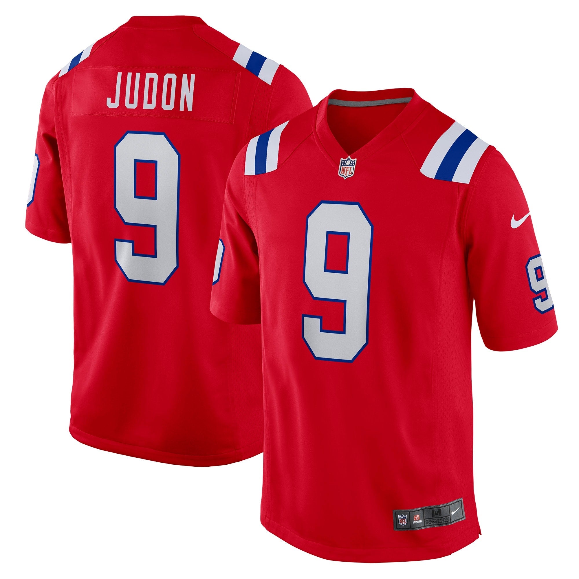 Matthew Judon New England Patriots Nike  Game Jersey - White/Red