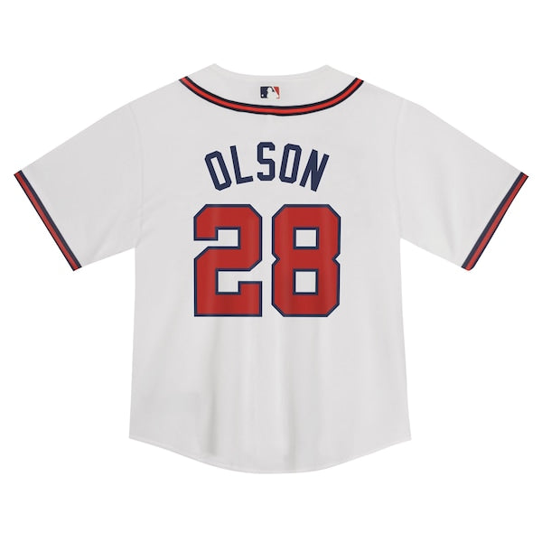 Matt Olson Atlanta Braves Nike Toddler  Game Jersey - White