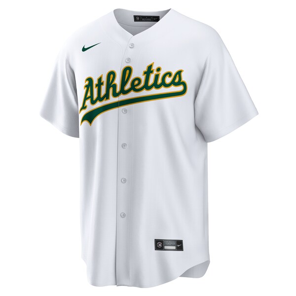 Ryan Noda Oakland Athletics Nike Home Replica Jersey - White/Kelly Green