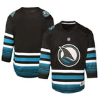 San Jose Sharks Preschool Alternate Replica Jersey - Black