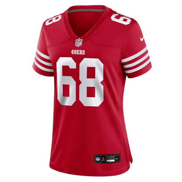 Colton McKivitz San Francisco 49ers Nike Women's  Game Jersey -  Scarlet