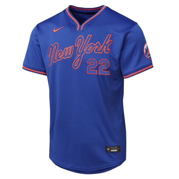 Juan Soto New York Mets Nike Youth Alternate 2 Limited Jersey – Royal/White