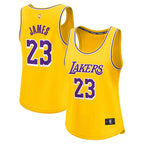 LeBron James Los Angeles Lakers  Women's Fast Break Player Jersey - Icon Edition - Gold