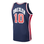 Clyde Drexler USA Basketball 1992 Dream Team Authentic Jersey - Navy