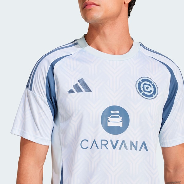 Chicago Fire adidas 2025 The Municipal Kit Replica Jersey - Light Blue