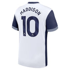 James Maddison Tottenham Hotspur Nike 2024/25 Home Replica Player Jersey - White