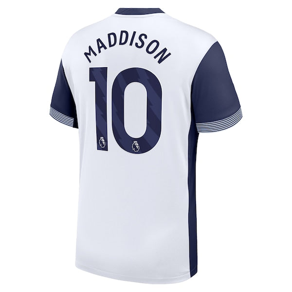 James Maddison Tottenham Hotspur Nike 2024/25 Home Replica Player Jersey - White