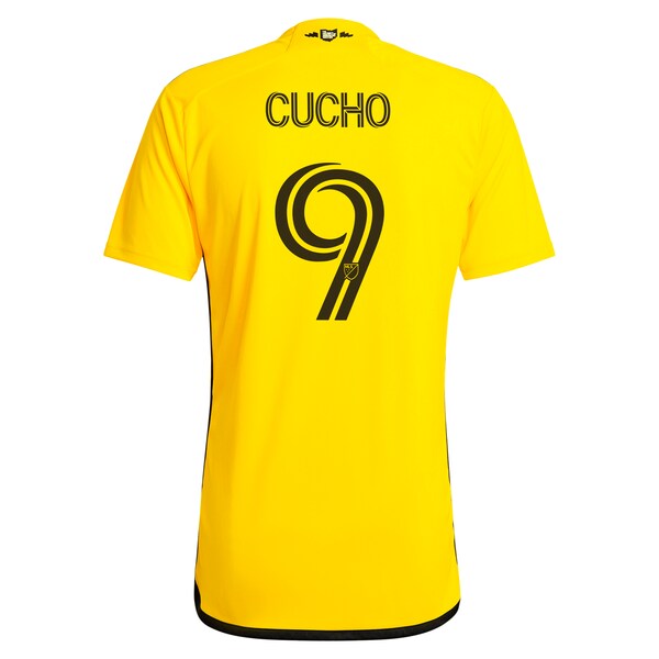 Cucho Hernández Columbus Crew adidas 2024 The Home Kit Replica Player Jersey - Yellow