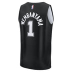 Victor Wembanyama San Antonio Spurs  2025/26 City Edition Fast Break Jersey - Black