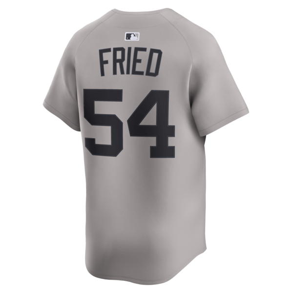 Max Fried New York Yankees Nike Road Limited Player Jersey - Gray/White