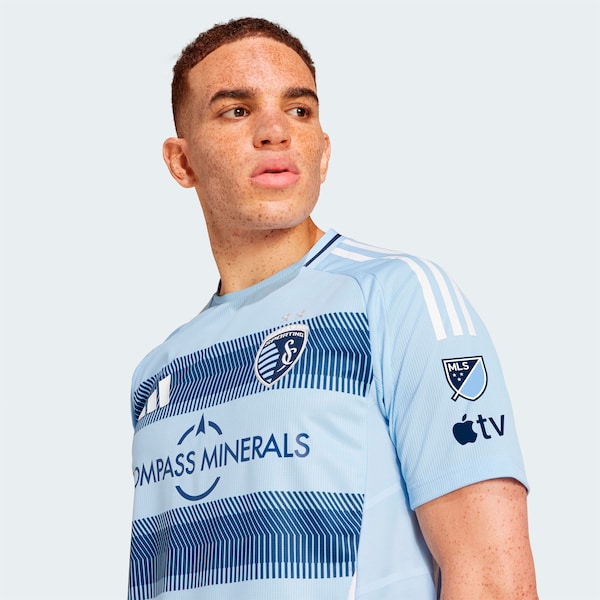 Sporting Kansas City adidas 2025 One KC Authentic Jersey - Light Blue