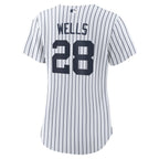 Austin Wells New York Yankees Nike Women's Home Replica Jersey - White
