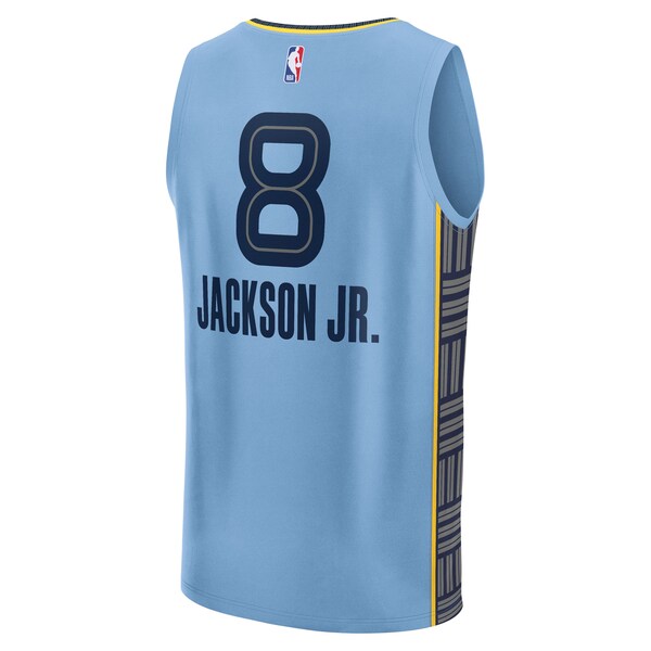 Jaren Jackson Jr. Memphis Grizzlies  Youth Fast Break Replica Jersey - Light Blue - Statement Edition