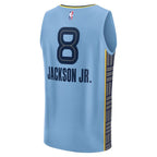 Jaren Jackson Jr. Memphis Grizzlies  Youth Fast Break Replica Jersey - Light Blue - Statement Edition