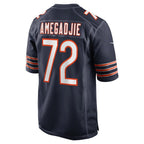 Kiran Amegadjie Chicago Bears Nike  Game Jersey -  Navy