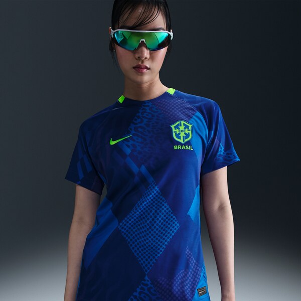 Brazil National Team Nike Women's 2025/26 Away Replica Jersey - Blue