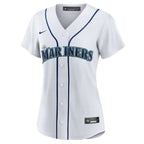 Women's Seattle Mariners Cal Raleigh Nike White Home Replica Jersey