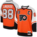 Eric Lindros Philadelphia Flyers  Youth 1996/97 Power Play 2.0 Player Jersey with Captain Patch - Orange