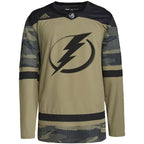 Tampa Bay Lightning adidas Military Appreciation Team Authentic Practice Jersey - Camo