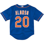 Pete Alonso New York Mets Nike Toddler Alternate Replica Player Jersey - Royal/White
