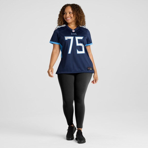 Dan Moore Jr. Tennessee Titans Nike Women's Team Game Jersey -  Navy