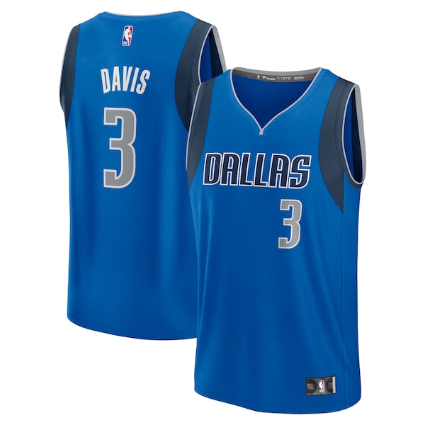 Anthony Davis Dallas Mavericks  Youth Fast Break Replica Player Jersey - Royal