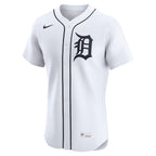 Detroit Tigers Nike Home Elite Jersey - White/Navy