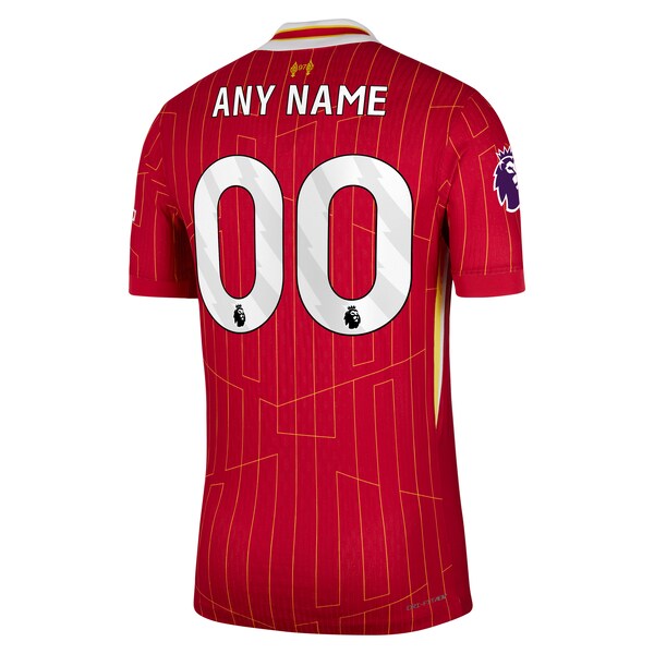 Liverpool Nike 2024/25 Home Custom Authentic Jersey - Red