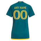 LA Galaxy adidas Women's 2024 LA Kit Replica Custom Jersey - Green