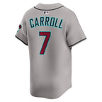 Corbin Carroll Arizona Diamondbacks Nike Alternate Limited Player Jersey - Gray