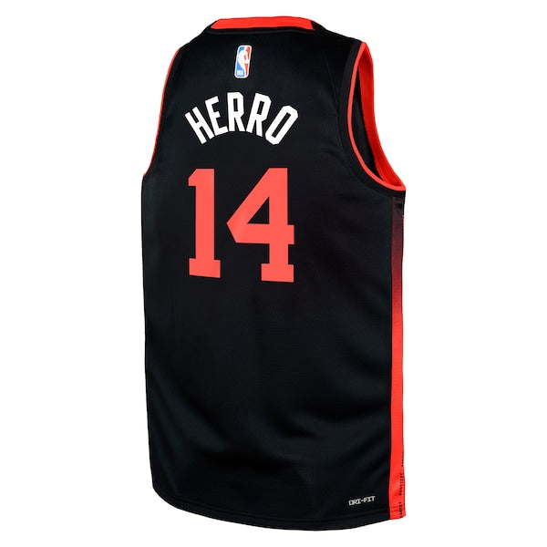 Tyler Herro Miami Heat Nike Youth  Swingman Replica Jersey - City Edition - Black