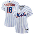 Darryl Strawberry New York Mets Nike Women's Home Replica Player Jersey - White