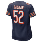 Drew Dalman Chicago Bears Nike Women's Team Game Jersey -  Navy