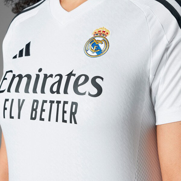 Los Merengues adidas Women's 2024/25 Home Replica Custom Jersey - White