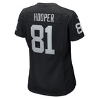Austin Hooper Las Vegas Raiders Nike Women's Team Game Jersey -  Black
