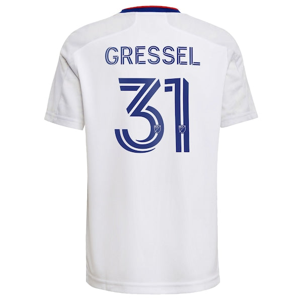 Julian Gressel D.C. United adidas 2022 The Marble Replica Player Jersey - White