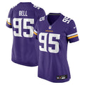 Travis Bell Minnesota Vikings Nike Women's  Game Jersey -  Purple